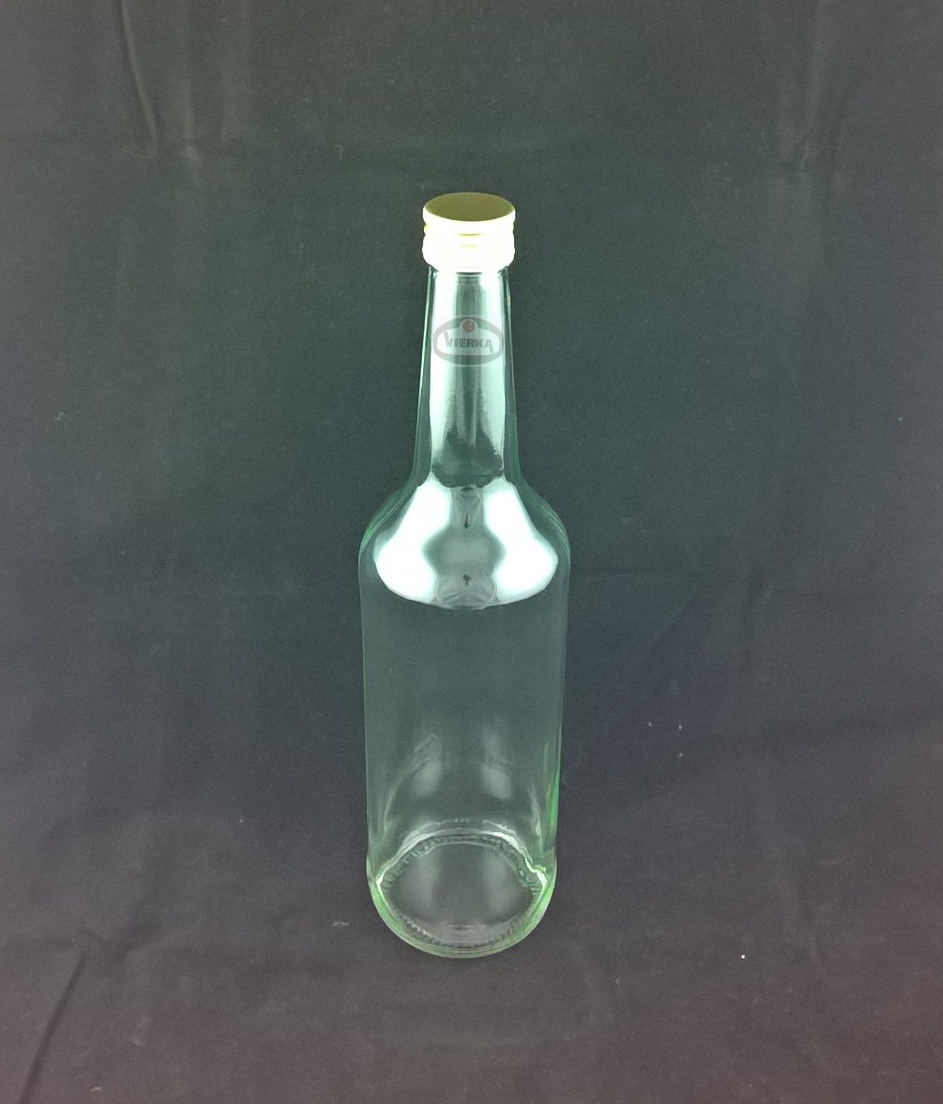 Art-Nr: 100432 Gradhalsflasche weiß 0,7 L mit Schraub-, Flaschen und  Verschlüsse, Flaschen/Zubehör, Produkte